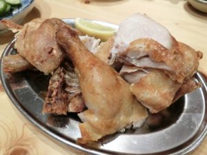 ひな鶏の素揚げ半_980円_190202