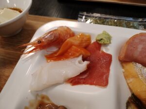 アパホテル(札幌すすきの駅前)の刺身