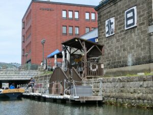小樽運河クルーズ「帰着」