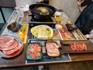 平塚ジンギスカンすすきの店でジンギスカン