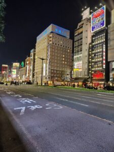 夜のすすきの