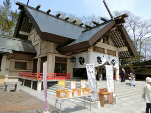 帯廣神社の拝殿